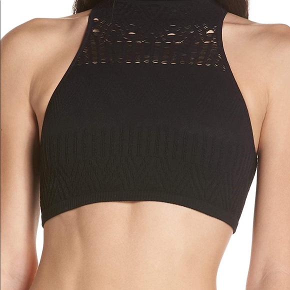 NWT Fee People So Bright Brami Bralette Black Size Xs/S - Picture 8 of 12
